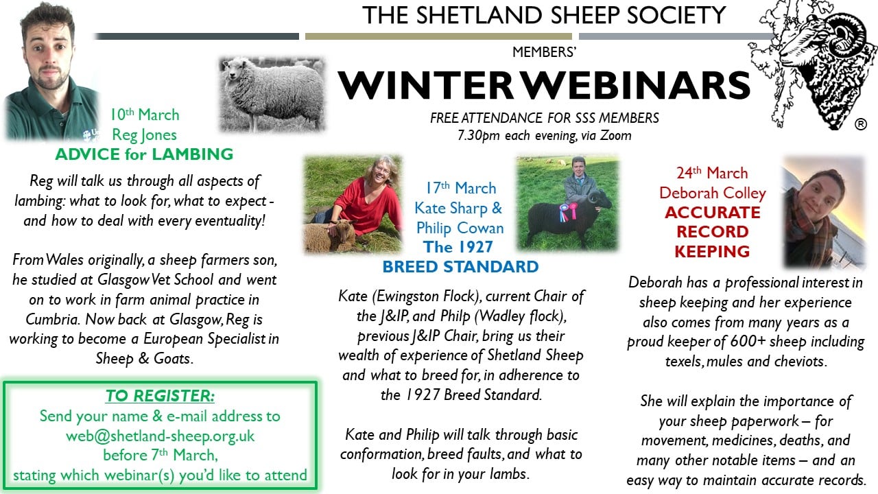 SSS Winter Webinars