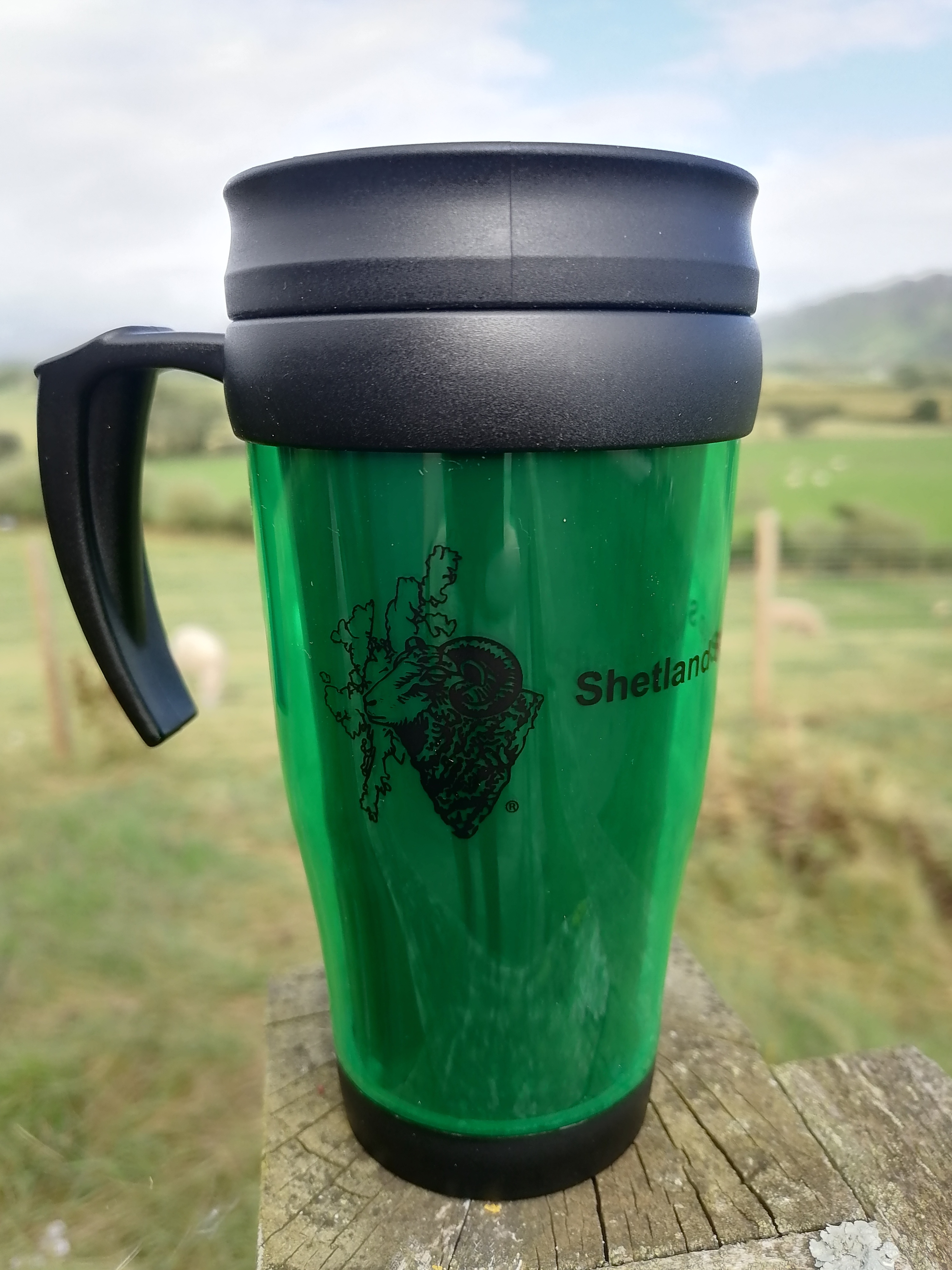 Shetland Sheep Society Travel Mug